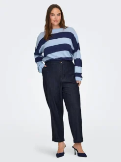 CARASHBY Gerade geschnitten Verkürzt Jeans