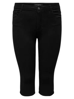 CARAUGUSTA Hohe Taille Skinny Fit Jeans-Shorts