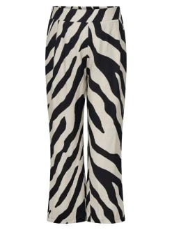 CARBRAXI Weiter Beinschnitt Hose mit weitem Beinschnitt