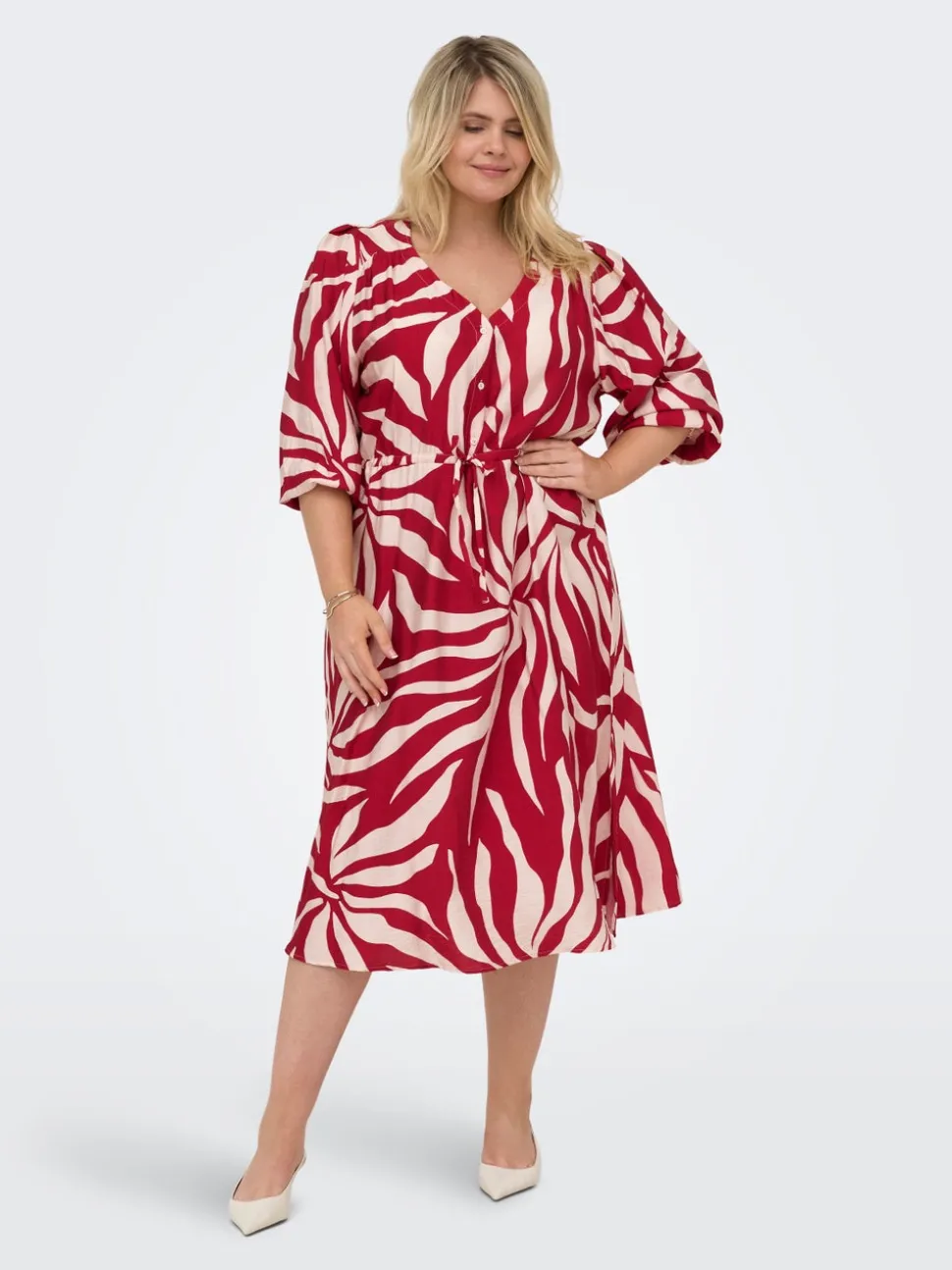 CARCAMILLE Midikleid