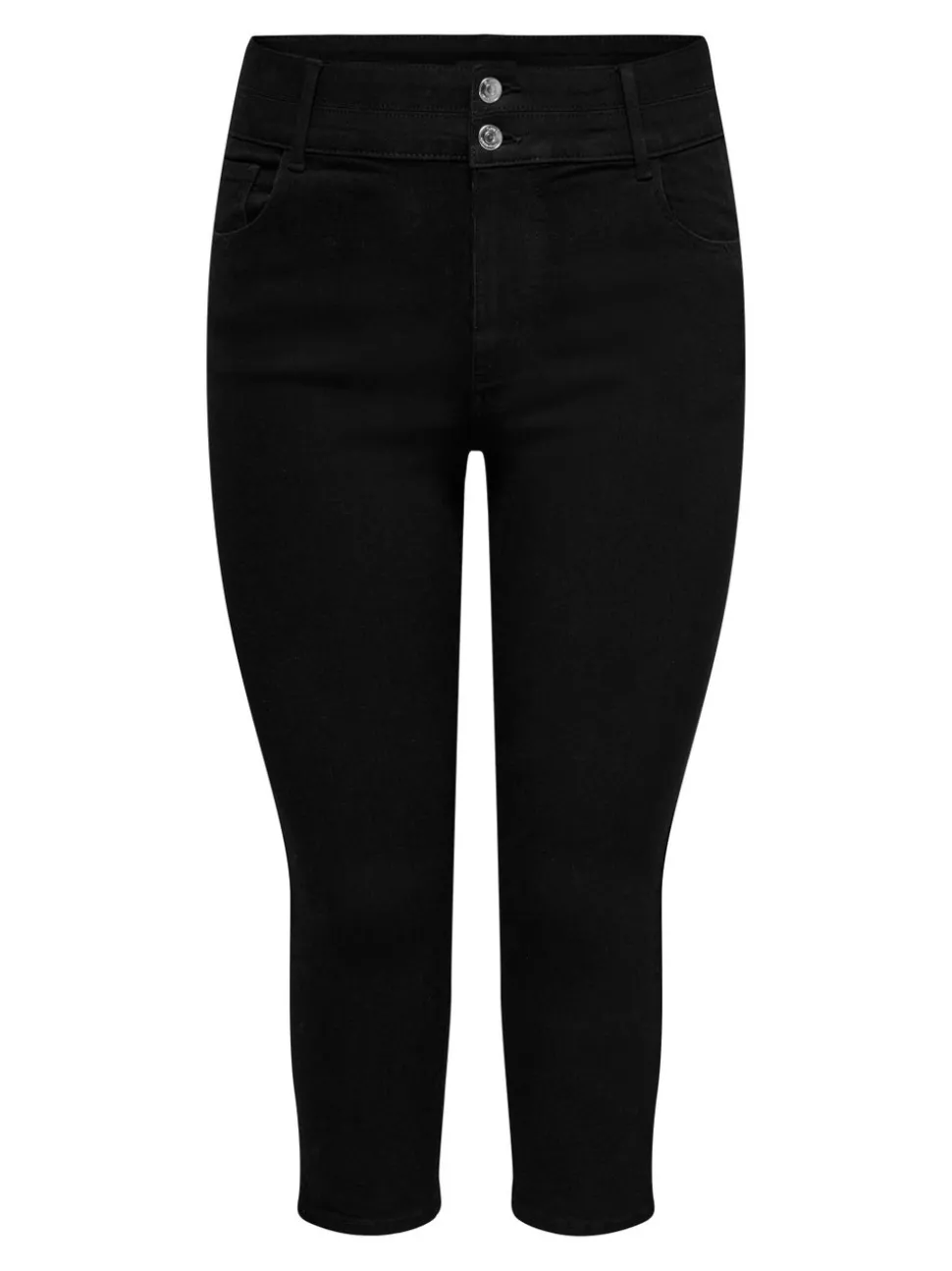 CARCRUZ Hohe Taille Capri Jeans