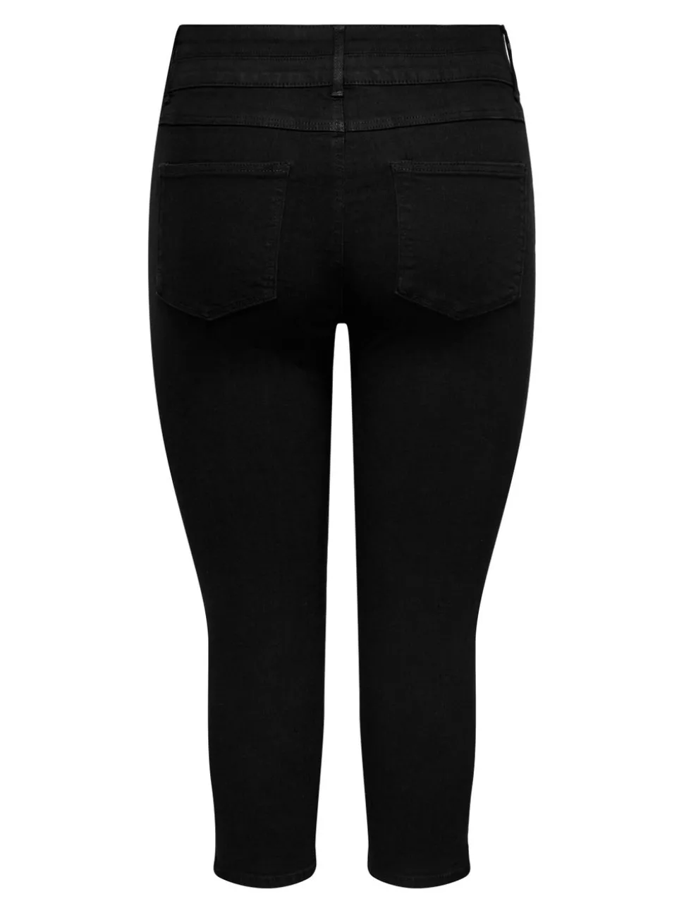 CARCRUZ Hohe Taille Capri Jeans
