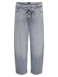 CARGIANNA Mittlere Taille Ballon Schnitt Jeans