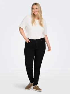 CARJACKSON Mittlere Taille Skinny Fit Knöchellang Jeans