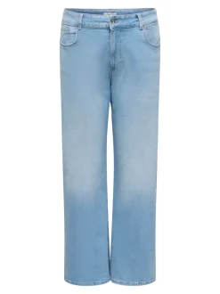 CARJUICY Hohe Taille Weiter Beinschnitt Jeans