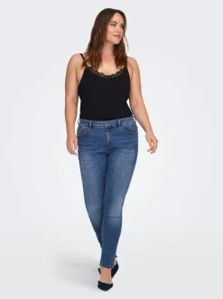 CARKARLA Mittlere Taille Skinny Fit Knöchellang Jeans