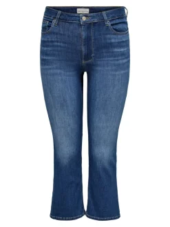 CARKENYA Mittlere Taille cropped Flared Jeans