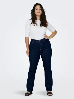 CARSALLY Hohe Taille Flared Jeans