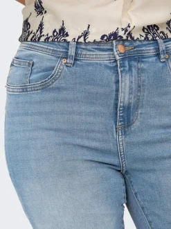 CARSALLY Hohe Taille Flared Jeans