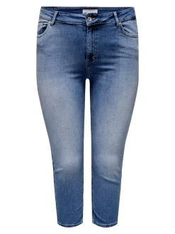 CARWILLY Mittlere Taille capri Skinny Fit Jeans