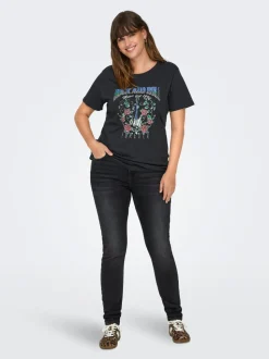 CARWILLY Mittlere Taille Skinny Fit Jeans