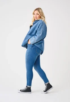 CARWILLY Skinny Fit Knöchellang Jeans