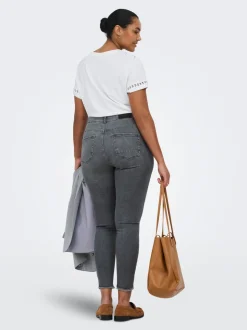 CARWILLY Skinny Fit Knöchellang Jeans
