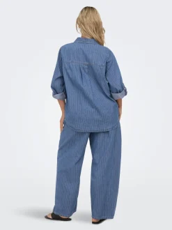 CARYASMIN Weiter Beinschnitt Hose mit weitem Beinschnitt
