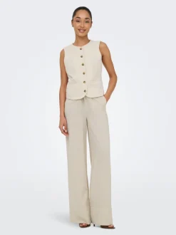 JDYCARA Weiter Beinschnitt Hose mit weitem Beinschnitt