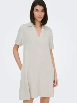 JDYCAYA Leinen Kurzes Kleid