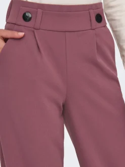 JDYGEGGO Weiter Beinschnitt Hose mit weitem Beinschnitt