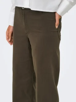 JDYIRIS Normal geschnitten Hose mit weitem Beinschnitt
