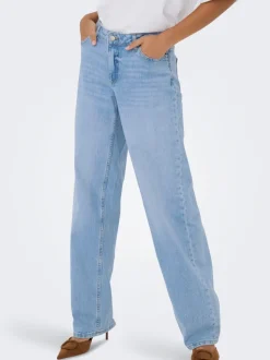 JDYKATIE Niedrige Taille Gerade geschnitten Jeans