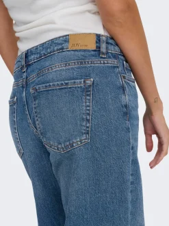 JDYKATIE Niedrige Taille Gerade geschnitten Jeans