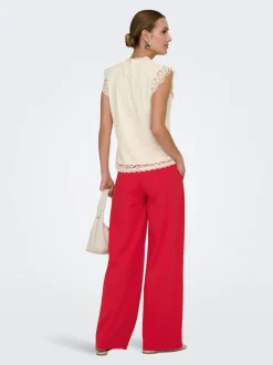 JDYLOUISVILLE Weiter Beinschnitt Hose mit weitem Beinschnitt