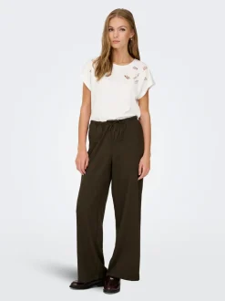 JDYNINA Weiter Beinschnitt Hose mit weitem Beinschnitt