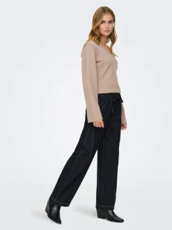 JDYRICKY Mittlere Taille Weiter Beinschnitt Jeans