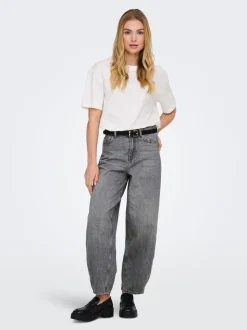 JDYSUSIE Mittlere Taille Barrel Fit Jeans