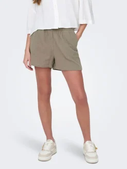 JDYTHEIS Mittlere Taille Normal geschnitten Paperbag Shorts