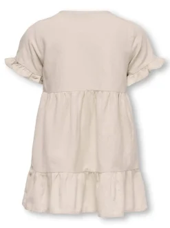KMGANNABELL Leinen Kurzes Kleid