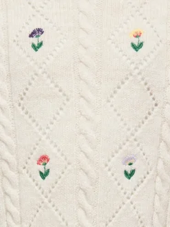 KMGFLOWER Strickpullover