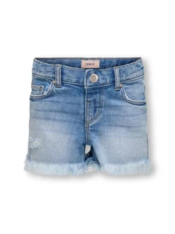 KMGROBYN Gerade geschnitten Jeans-Shorts