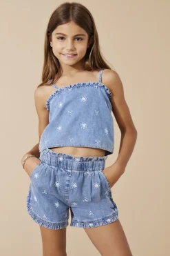 KOGDANDY Komfort Fit Jeans-Shorts