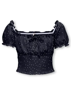 KOGHILLARY Gesmoktes Top