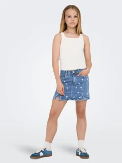 KOGHOXTON Denim Jeansrock Kurzer Rock
