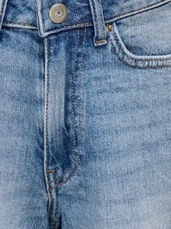 KOGJOSEPHINE Hohe Taille Normal geschnitten Jeans-Shorts