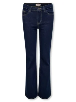 KOGJUICY Mittlere Taille Weiter Beinschnitt Jeans