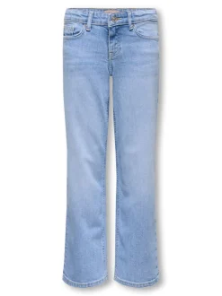 KOGJULLES Niedrige Taille Gerade geschnitten Jeans