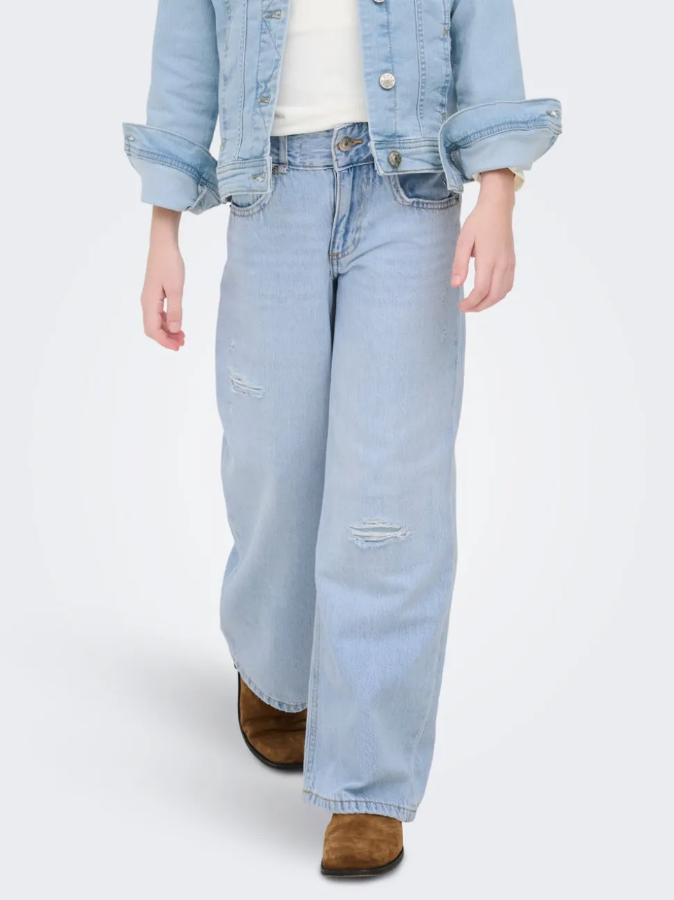 KOGMOTT Weiter Beinschnitt Jeans