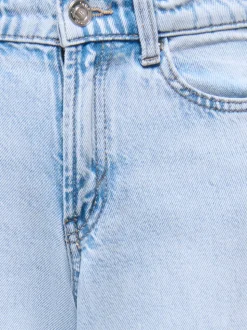 KOGSILKY Hohe Taille Weiter Beinschnitt Jeans
