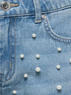 KOGVERA Mittlere Taille Normal geschnitten Jeans-Shorts