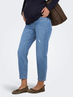 OLMCATWALK Hohe Taille Hohe Taille Knöchellang Jeans