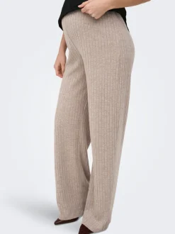 OLMLOLA Normal geschnitten Hose mit weitem Beinschnitt