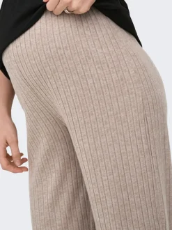OLMLOLA Normal geschnitten Hose mit weitem Beinschnitt