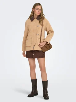 ONLAGGIE Jacke aus Wildleder