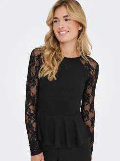 ONLAIMA Top mit Schößchen