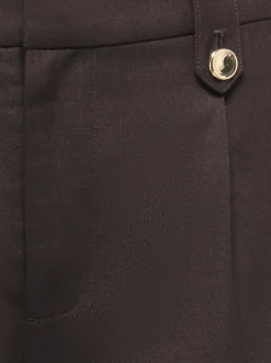 ONLBAIA Hohe Taille Normal geschnitten Leinen Lässige Shorts