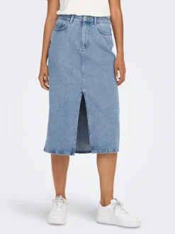 ONLBIANCA Denim Jeansrock Midirock
