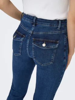 ONLBLUSH Mittlere Taille Flared Jeans
