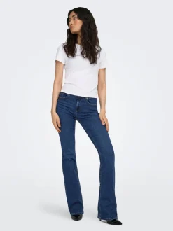 ONLBLUSH Mittlere Taille Flared Jeans